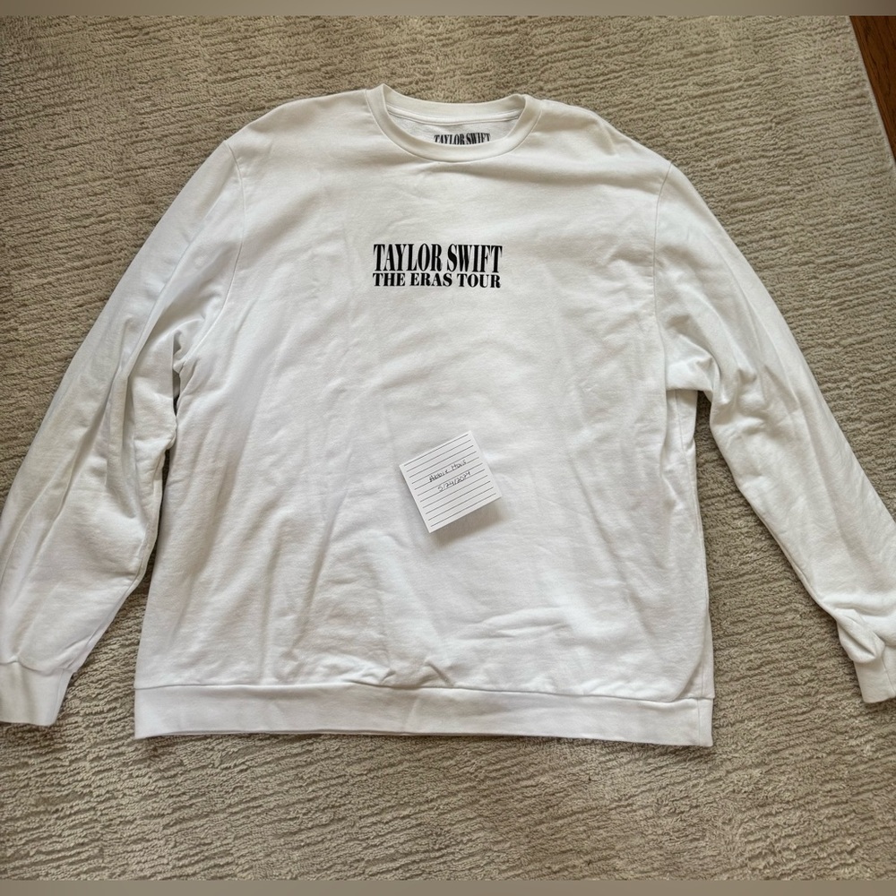 Taylor swift eras tour crewneck